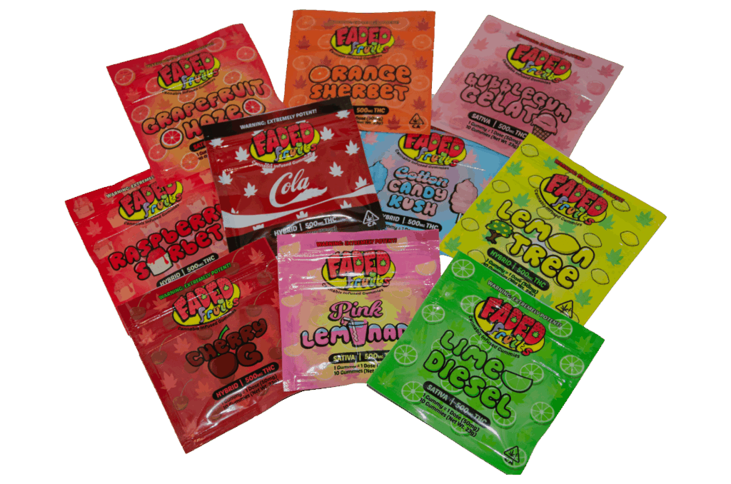 faded fruits
